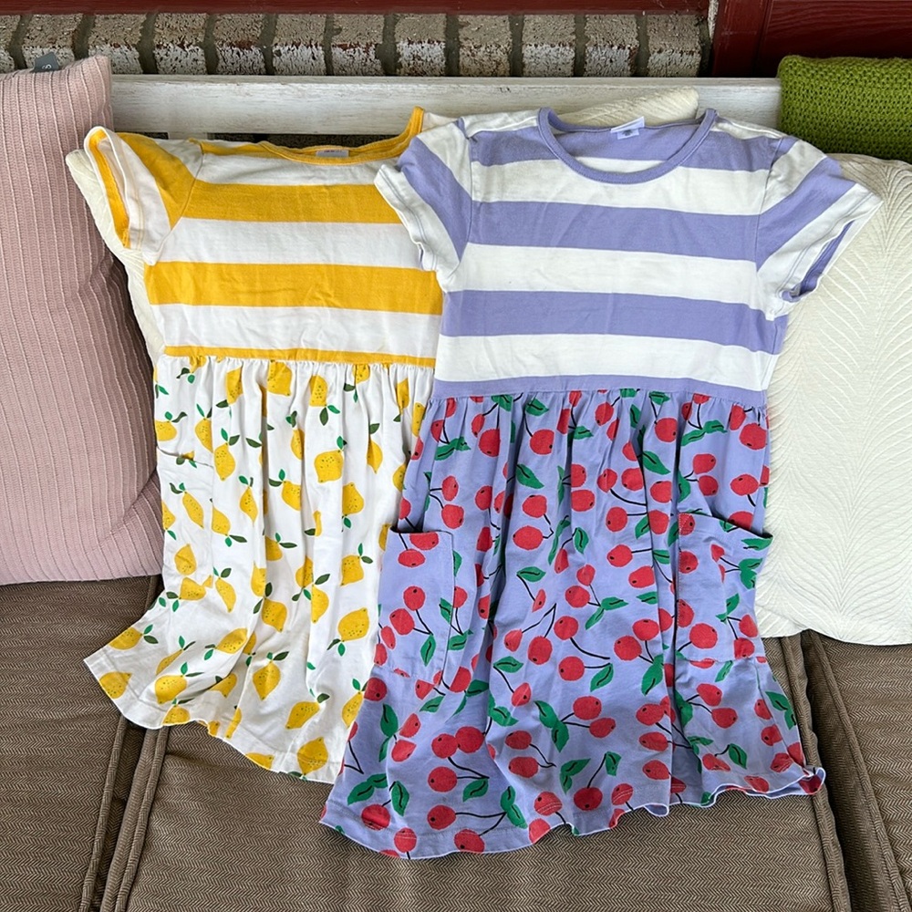 Two Hanna Andersson Dresses 130 8